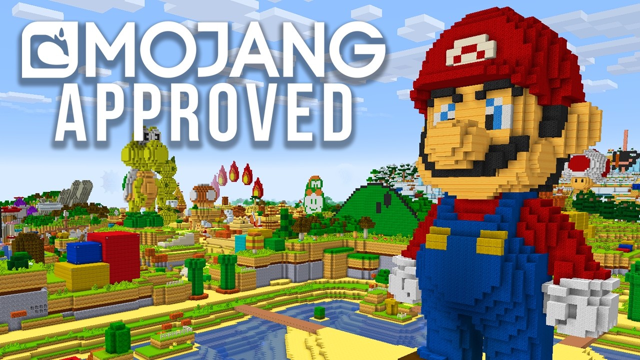 Minecraft's Forgotten Mario Collab