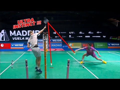 Insane Badminton Reflexes | Ultra Instinct Mode ON