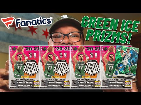 First Look: 2020/21 Panini Mosaic Fanatics GREEN ICE Blaster Boxes! Best Parallel Out Of Them All?