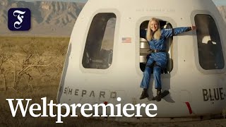 Deutsche reist als erste Querschnittsgelähmte ins All