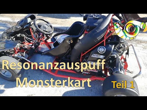 Monsterkart Resonanzauspuff Teil 1 - Tingel