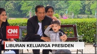 Aksi Kocak Jan Ethes, Cucu Jokowi Memperkenalkan Keluarga Presiden