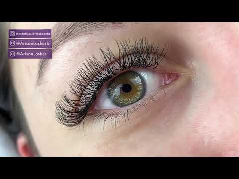 Volume lash extension set | Arison Lashes #shorts