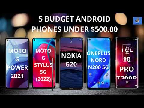 5 Budget Android Phones UNDER $500.00 that Offer MicroSD Card Expandable Storage