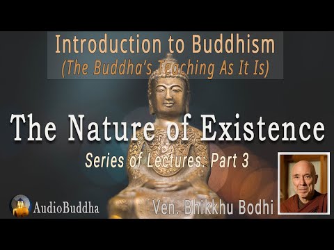 Bhikkhu Bodhi: Introduction to Buddhism - 3.The Nature of Existence | Lectures