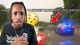 Atlanta Drill Rapper in a Stolen Hellcat SRT Chrysler 300 takes GSP ON A HIGH SPEED CHASE with 8 GUN