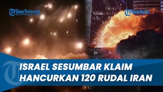 Sesumbar Kuasai Langit Teheran! Israel Klaim Berhasil Hancurkan 120 Rudal Iran di Hari ke-4 Perang