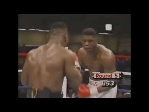 Mike Tyson VS Tyrell Biggs Full Fight Without Clinching HD