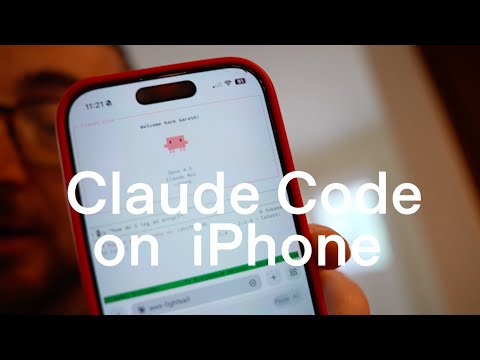 Build From Anywhere: Claude Code on iPhone