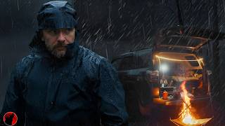 Held Hostage by the Storm - Heavy Rain Camping in the Remote Mountains