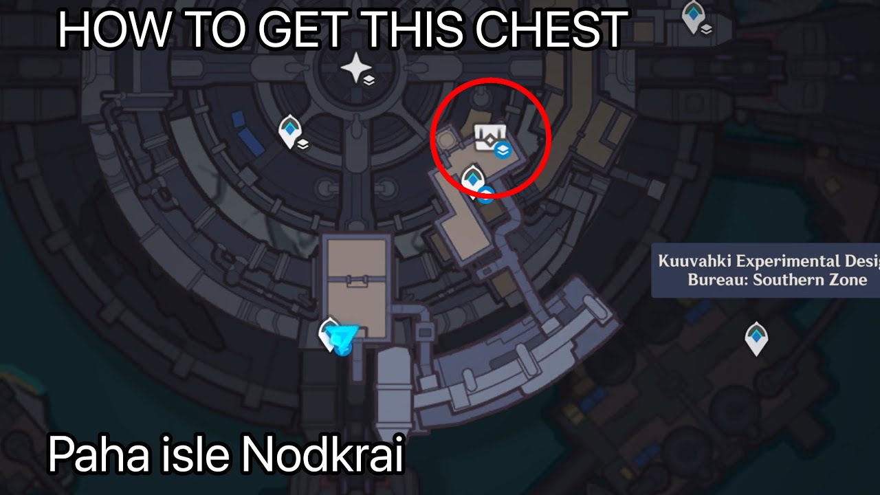 HOW TO GET CHEST IN MIDDLE LEVEL OF KUUVAHAKI EXPERIMENTAL DESIGN BUREAU || NODKRAI PAHA ISLE CHEST 