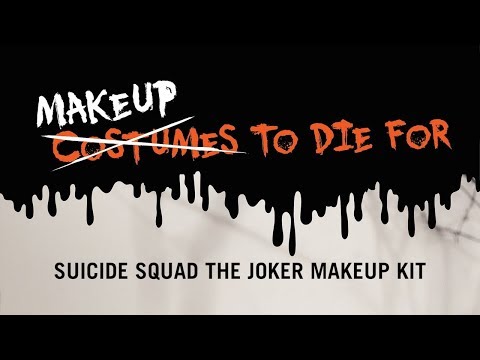 Makeup To Die For - Suicide Squad The Joker Makeup Kit with Dre Ronayne
