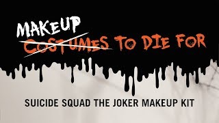 Makeup To Die For - Suicide Squad The Joker Makeup Kit with Dre Ronayne