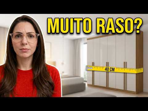 Guarda-Roupa Casal 8 Portas e 2 Gavetas Babus É BOM? VALE APENA?