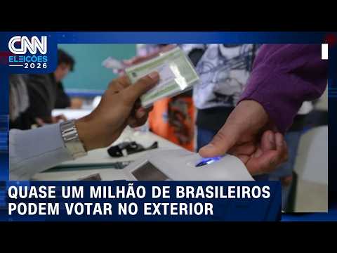 Eleições no exterior: quase um milhão de brasileiros estão aptos a votar | CNN ELEIÇÕES