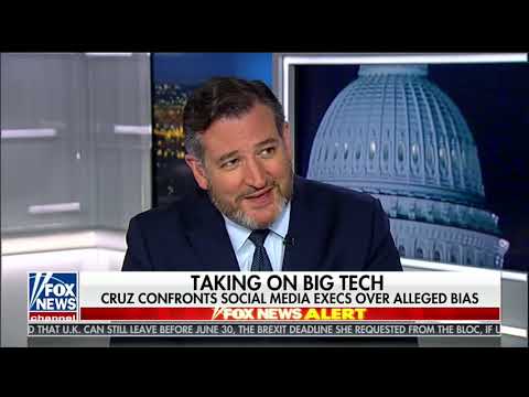 Sen. Cruz on Fox News with Shannon Bream Slams Big Tech Companies for Censoring Conservatives on Social Media