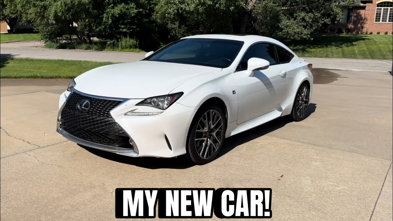 I bought a 2015 Lexus RC350!!