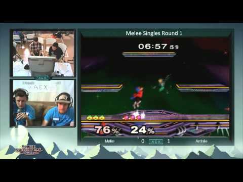 AEX8 Melee Singles Round 1: Mako vs Archile