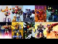 All Super Sentai Main Mecha Robo Transformation Finisher 1979 2024