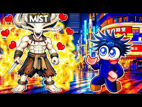 Adopting MAHORAGA MIST in Roblox Strongest Battlegrounds!