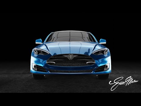 Tesla Motors, Model S - 3d Product Animation Commercial