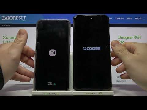 Xiaomi Mi 11 Lite 5G vs Doogee S95 Pro | boot animation/boot animation of Mi 11 Lite 5G and S95 Pro