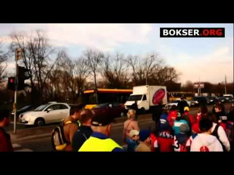 Protest i manifestacja w obronie WKS Gwardia Warszawa