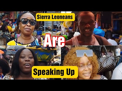 Sierra Leoneans Speak Up||Pre Christmas Shopping||Market Vlog In Freetown 🇸🇱.