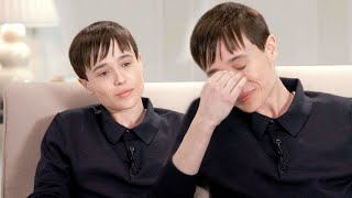 Elliot Page Tears Up Discussing the JOY of His Transition With Oprah Winfrey video