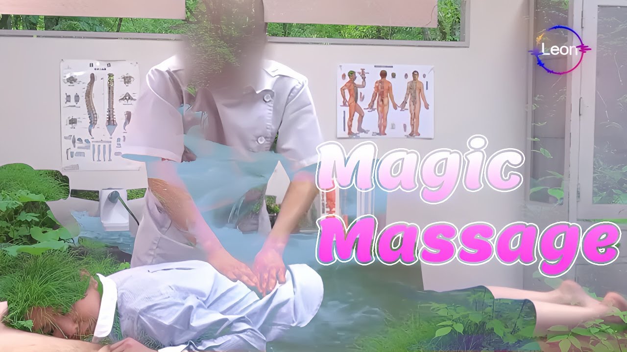 Magic Massage 🌊 Healing Flow in Nature’s Touch 💆‍♀️🌿