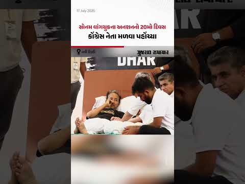Sonam Wangchuk Hunger Strike: સોનમ વાંગચુકને અનશનના 20મા દિવસે મળવા પહોંચ્યા કોંગ્રેસ નેતા Sonam Wangchuk Hunger Strike: સોનમ વાંગચુકને અનશનના 20મા દિવસે મળવા પહોંચ્યા કોંગ્રેસ નેતા