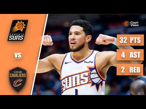 Devin Booker - 32 Points, 4 Assists, 2 Rebounds vs Cavaliers - 2025-26 Regular Season