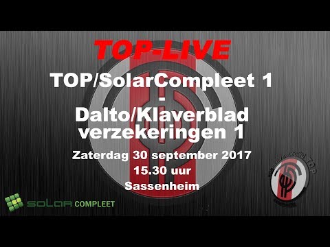 Ereklasse B: TOP/SolarCompleet tegen Dalto/Klaverblad Verzekeringen