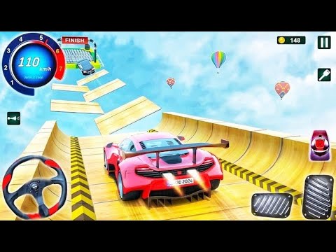 Vertical Mega Ramp Impossible 3D -Car Stunts Racing Tracks 3D - Android Game