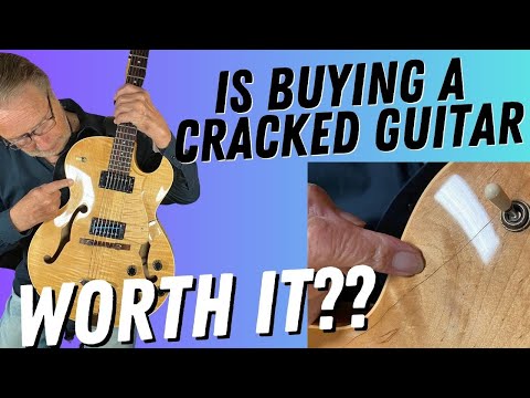 Is Buying A Cracked Archtop Guitar Worth It? Heritage 575 Review