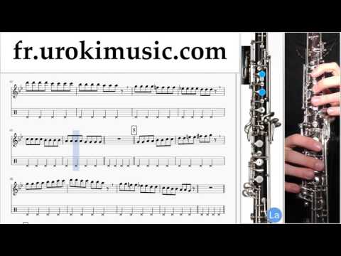 Cours de Hautbois Rihanna Sledgehammer Partie#1 Partitions Mélodie Сhansons Tuto Comment Jouer Tab
