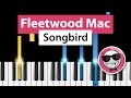 Fleetwood Mac - Songbird - Piano Tutorial - How to Play