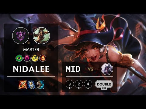 Nidalee Mid vs Syndra - BR Master Patch 10.12