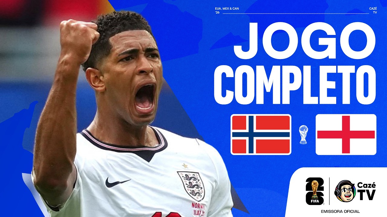 JOGO COMPLETO: NORUEGA X INGLATERRA | COPA DO MUNDO FIFA™ 2026 | QUARTAS DE FINAL