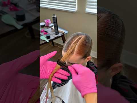 She Asked for a Simple Braid…I Surprised Her #asmr #braids #braidhair #braidhairstyle #ballroomhair