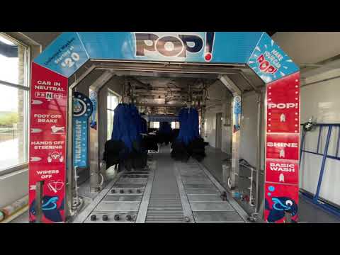 Pop! Car Wash Progress 9/29/21 Hanna Coleman Tunnel