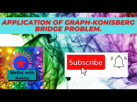 Application of graph-Konisberg bridge problem| Maths with Rekha|