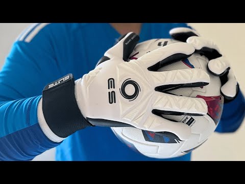 Elite Sport "Thibaut Courtois" NEO REVOLUTION II COMBI WHITE ULTRA PRO LINE Goalkeeper Gloves