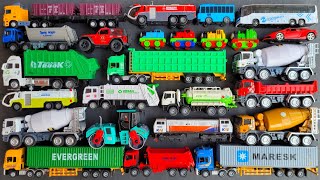 Garbage Truck, Concrete Mixer, Train, Container Truck, Asphalt Slender Truck, Jeep, Tank Truck
