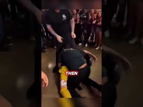 This Security Guard Took It TOO FAR After Stopping A Trouble Maker! #police #shorts