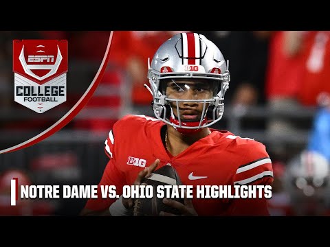 Notre Dame Fighting Irish vs. Ohio State Buckeyes | Full Game Highlights