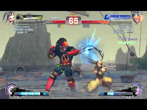 Ultra Street Fighter IV battle: Ibuki vs Dee Jay