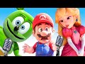The Super Mario Bros Movie Mario Ft Peach Gummy Bear Song COVER