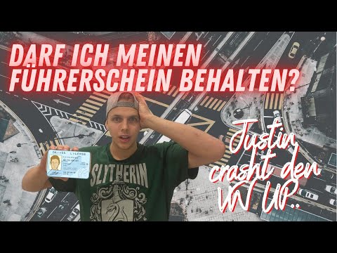 Darf ich meinen Führerschein behalten? 😧+ kleiner Unfall mit meinem VW UP!