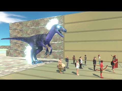 Escape from SUPER RAPTOR - Escape from Monster - Animal Revolt Battle Simulator